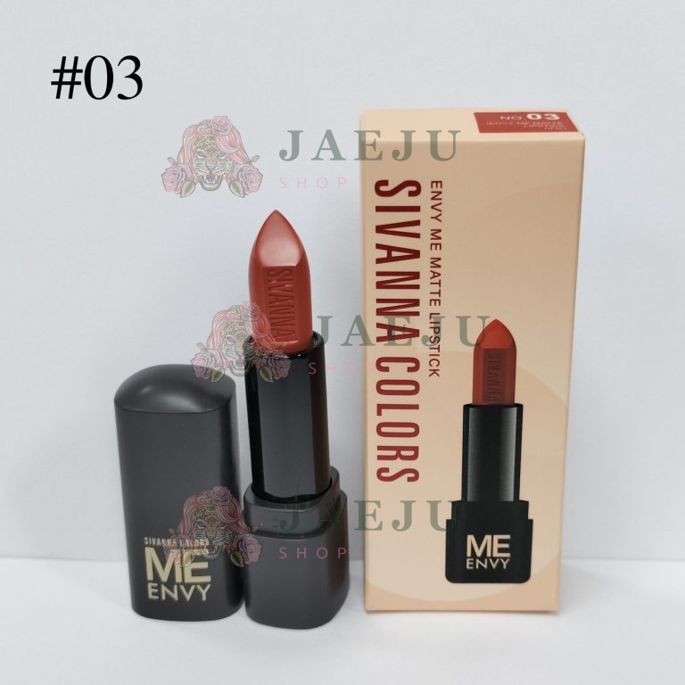 Sivanna Colors Envy Me Matte Lipstick - NO.3