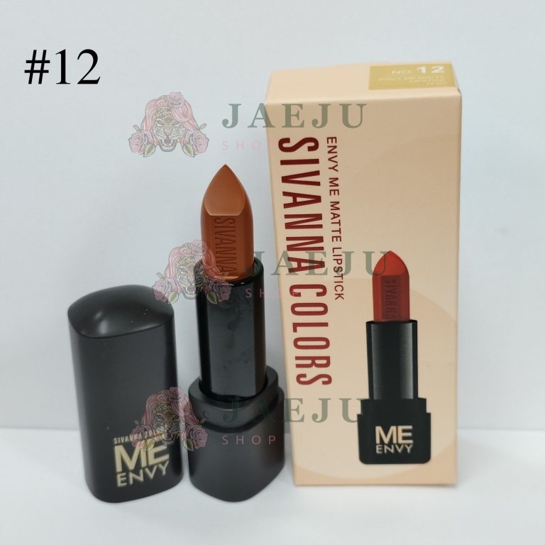 Sivanna Colors Envy Me Matte Lipstick - NO.12