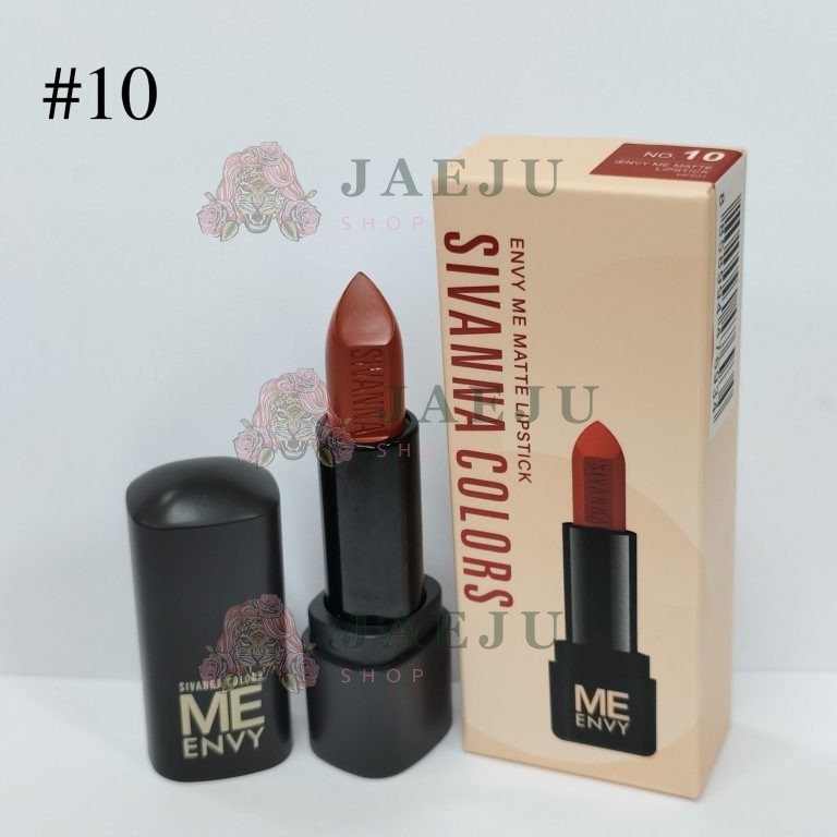 Sivanna Colors Envy Me Matte Lipstick - NO.10