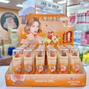 NO.HH1055 Hasaya Girl just peachy lipstick 3.5gx24pcs
