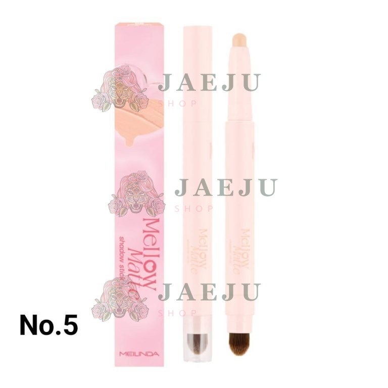 Meilinda mellow matte shadow stick เมลินดา เบลโล่ แมทท์ ชาโดว์ สติ๊ก - NO.5Yoghurt