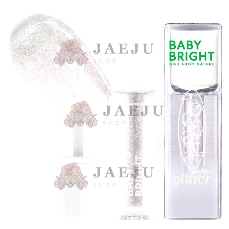 Baby bright ocean eye glitter เบบี้ไบร์ท โอเชียนอายกลิตเตอร์ - NO.1White Pearl