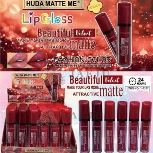 Huda matte me lipgloss ฮูด้า แมทท์ มี ลิปกลอส