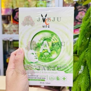 Ratcha vit c acne facial mask รัชชา วิตซี แอคเน่ เฟเชียล มาส์ก