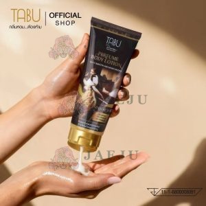 TABU perfume body lotion silky smooth and moisturizing 200ml.