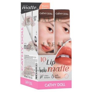Cathy doll not too matte lip เคที่ดอลล์ นอตทูแมทท์ลิป