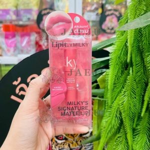 Lipit.x milky milky's signature matte lip#03 berry milkshake ลิปอิท#เบอร์รี่มิลค์เชค
