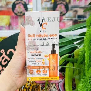 VC vit c bio acne cleansing oil วิตซี ไบโอ แอคเน่ คลีนซิ่ง ออย