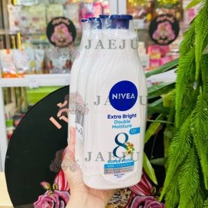 NIVEA extra bright double moisture uv นีเวีย เอ็กซ์ตร้า ไบร์ท ดับเบิ้ล บอดี้ โลชั่น