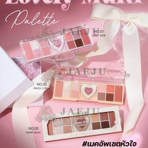 Sivanna colors lovely multi palette ซีเวนน่า คัลเลอร์ส เลิฟลี่ ทาตา11ช่อง