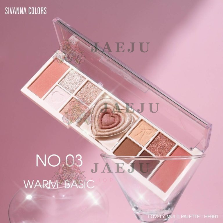 Sivanna colors lovely multi palette ซีเวนน่า คัลเลอร์ส เลิฟลี่ ทาตา11ช่อง - NO.3Warm Basic