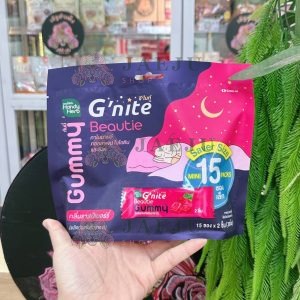 Handy herb g nite beautie big pack แฮนดี้เฮิร์บ จีไนท์ บิ้วตี้ ราสป์เบอร์รี่ (6g x30 pcs)