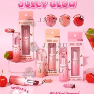 Sivanna colors shea butter lip juicy glow ซีเวนน่า คัลเลอร์ส เชีย บัตเตอร์ ลิป จูซี่ โกลว์ 3.2กรัม