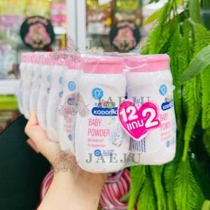 Kodomo baby powder โคโดโม แป้งเด็ก สีชมฤพู