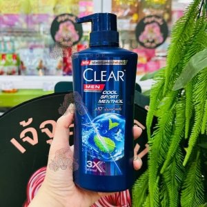 Clear man cool sport menthol x10 shampoo เคลีร์ย แชมพู
