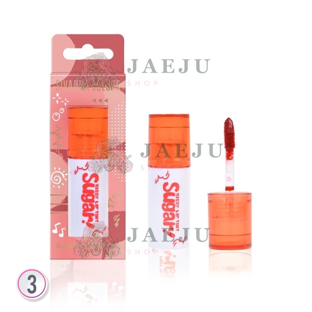 Sivanna colors sugar kissy lip tint - NO.3Red Brick