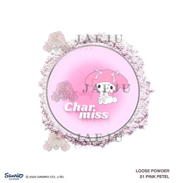 Charmiss blooming heart loose powder  5.5g. - 01.pink petal