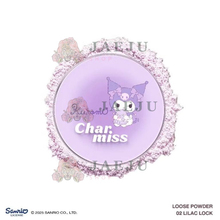 Charmiss blooming heart loose powder  5.5g. - 02.lilac lock