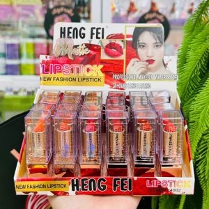 HENG FEI matte lipstick ลิปสีฝาใส