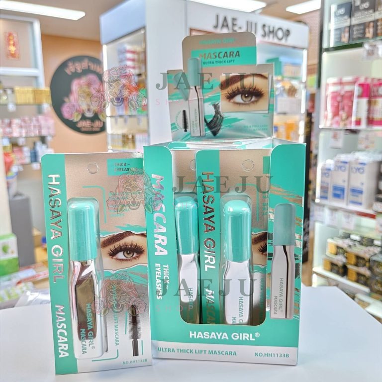 Hasaya Girl Mascara ฮาซายา เกิร์ล มาสคาร่า 12ml - 02.Thick Eyelashes(Green)