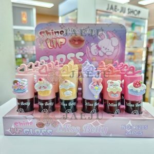 NO.L6205 Miss betty shine lip gloss 6gx24pcs