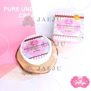 Jellys Pure underarm cream เพียว ครีมทารักแร้