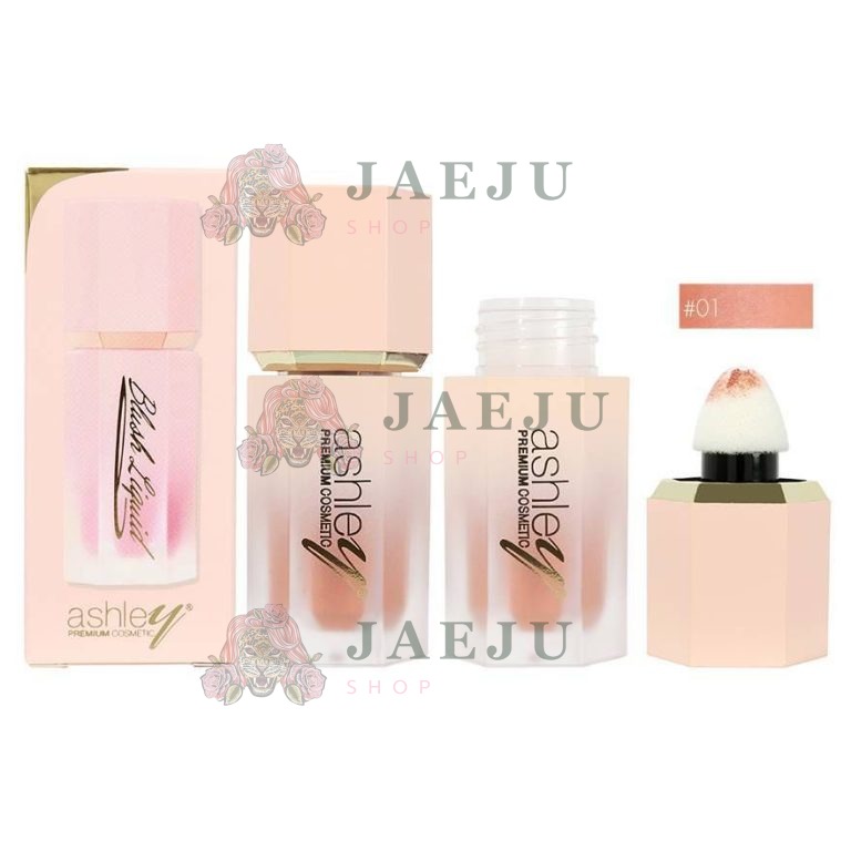 ashley liquid blush แอชลี่ย์ ลิควิด บลัช - No.1 Tangerine