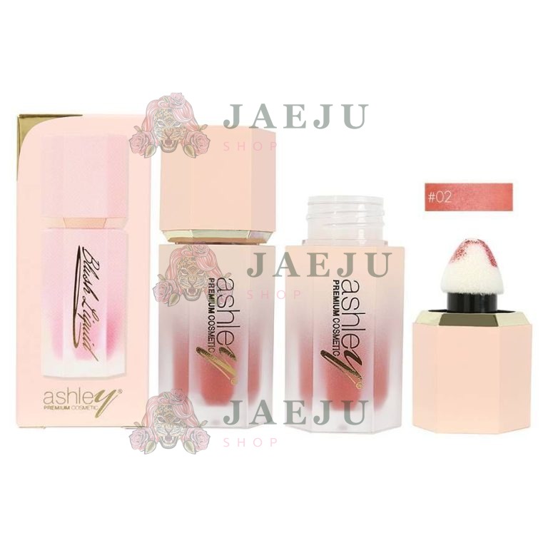 ashley liquid blush แอชลี่ย์ ลิควิด บลัช - No.2 Apricot