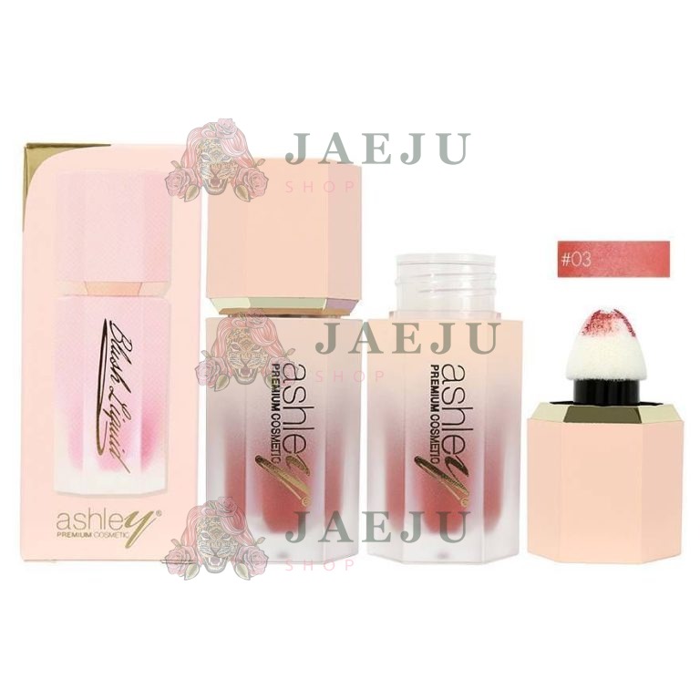 ashley liquid blush แอชลี่ย์ ลิควิด บลัช - No.3 Sweet pink