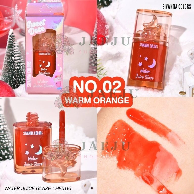 SIVANNA COLORS WATER JUICE GLAZE - WARM ORANGE