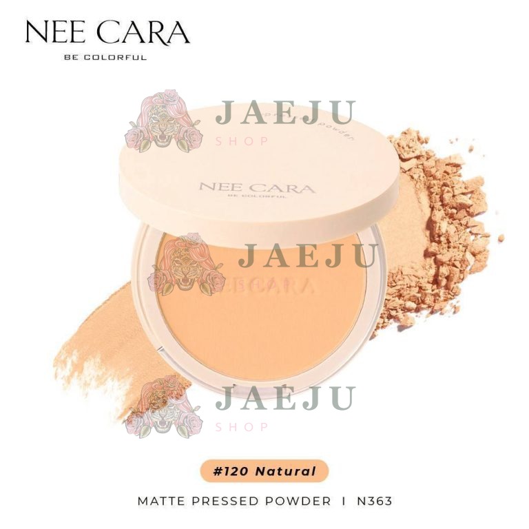 N363 Nee cara matte pressed powder นีคาร่า แมท เพรส พาวเดอร์ 10g. - 02.สี#120