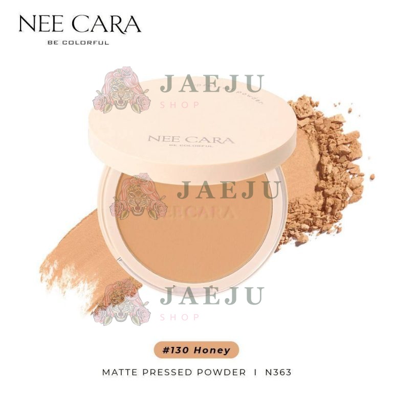 N363 Nee cara matte pressed powder นีคาร่า แมท เพรส พาวเดอร์ 10g. - 03.สี#130