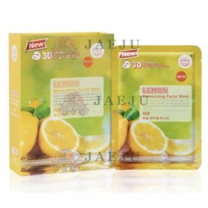 Jl006Ls EAST SKIN Lemon moisturizing 3D facial mask อิส-สกิน มาส์ค เลม่อน 38mlx10pcs