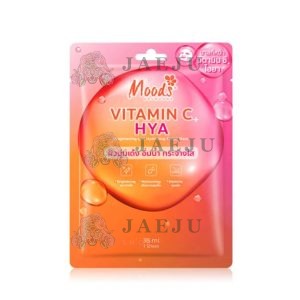 MO061H Moods vitamin c+hya มูดส์ วิตามิน ซี พลัส ไฮยา ผิวนุ่มเด้งอิ่มน้ำกระจ่างใส 38mlx10pcs