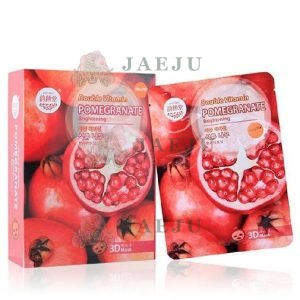 Jl013P EAST SKIN Vitamin Dmask Pome granate อิส-สกิน มาส์ค ทับทิม 38mlx10pcs