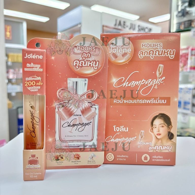 Jolene eau de toilette โจลีน โอ เดอ ทอยเล็ต 10mlx4pcs - Champagne