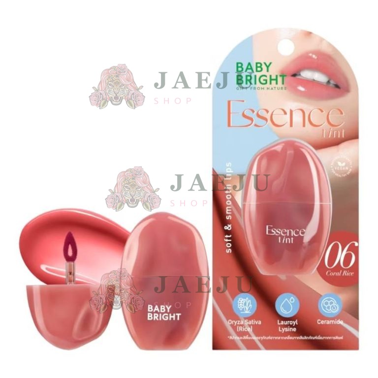 Baby bright essence tint เบบี้ไบร์ท เอสเซนส์ทินท์ 3.5g - 06.Coral rice