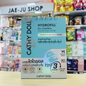 Cathy doll oil control hydrofill transform mask 90% moisturizer เคที่ดอลล์ ออยล์คอนโทรลไฮโดรฟิลล์ 33