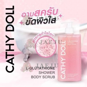 Cathy doll l-glutathione shower body scrub 400ml.