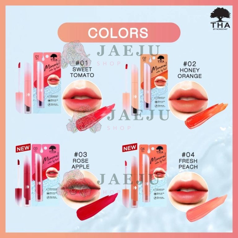 THA Mineral Color Lip Tint - ROSE APPLE