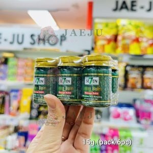 Green seven green balm lemongrass balm  กรีนเซเว่น กรีนบาล์ม ขนาด15g.