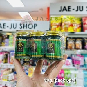 ยาหม่องบัวตะวันบาล์มสมุนไพร ขนาด50กรัม สีเขียว