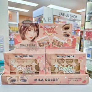 MC 5065 Mila color eyeshadow palette มิลา คัลเลอร์ คิวปิด คลับ อายแชโดว์ 12gx12pcs
