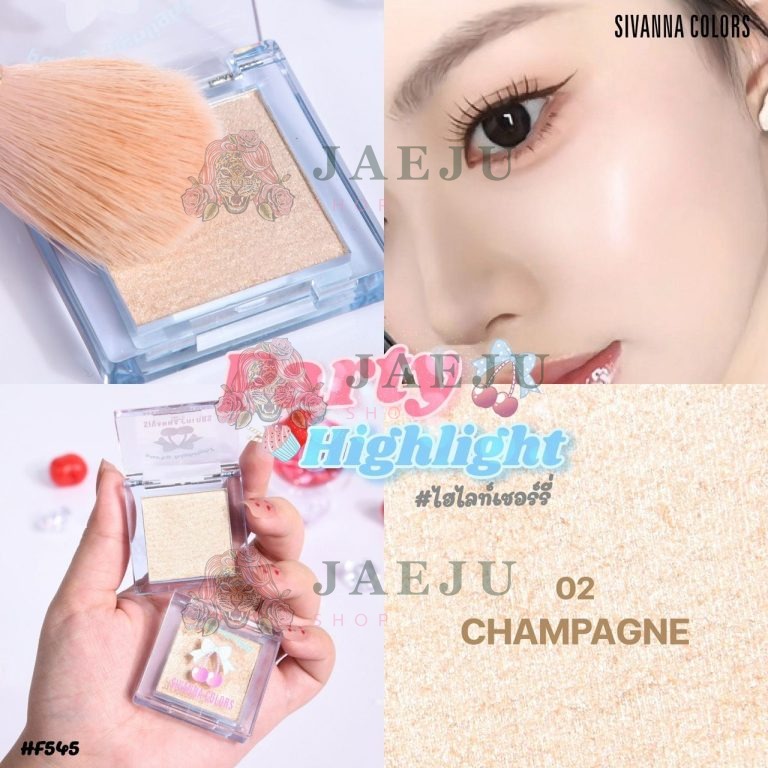 HF545-01 Sivanna colors party highlight ซีเวนน่า คัลเลอร์ส ไฮไลท์ 4g. - NO.02Champagne