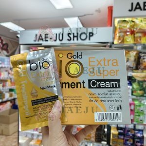 Gold bio extra super treatment cream โกลด์ไบโอเอ็กตร้า ซุปเปอร์ทรีทเม้นท์ ครีม 35ml.x24pcs