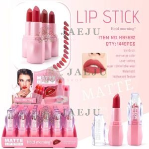 HB5692 Hold morning lipstick ลิปสติกฝาใส