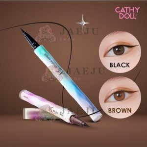 Cathy doll x5 brush liner  เคที่ดอลล์ เอ็ก5 อายไลน์เนอร์ 0.6มล.