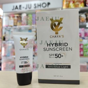 Chaya's hybrid sunscreen spf50+pa++++ ชาญ่า ครีมกันแดด