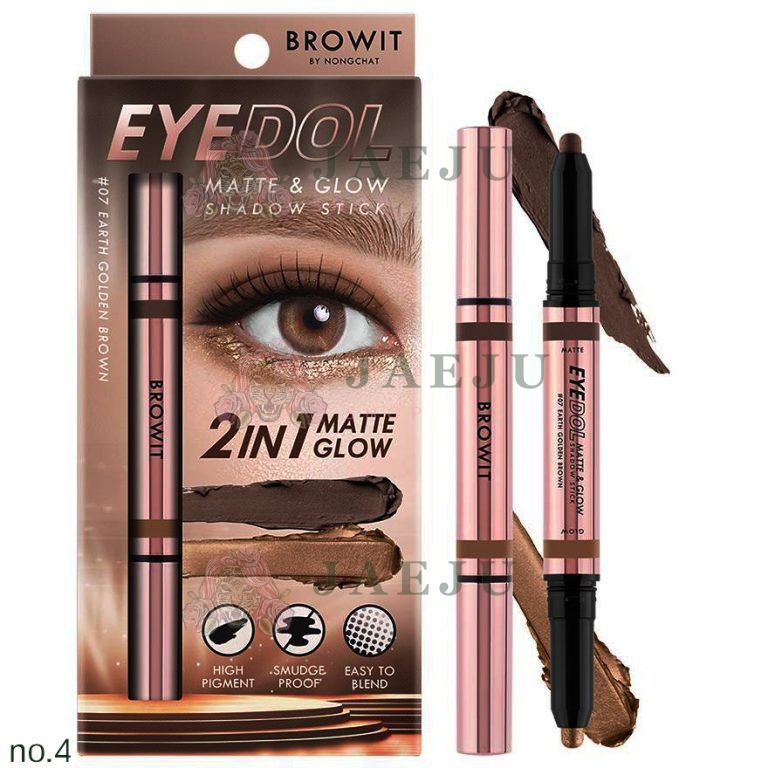 Browit eyedol matte&glow shadow stick - NO.5Moon choco