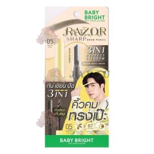 Baby bright razor sharp brow pencil